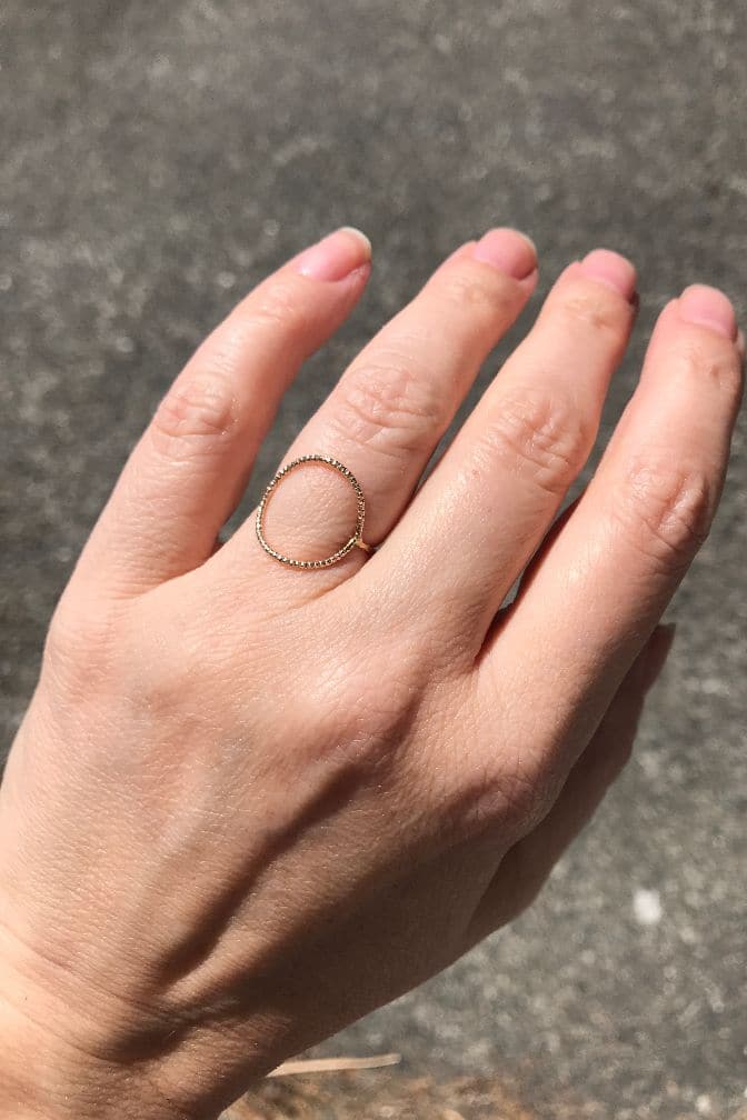 Fancy Circle Ring freeshipping - Two Blooms & Co