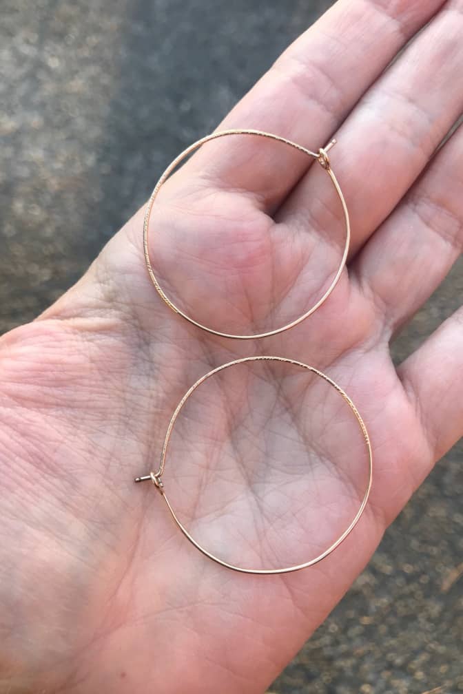 Hoop Earrings freeshipping - Two Blooms & Co
