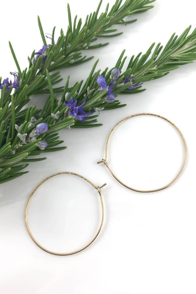 Hoop Earrings freeshipping - Two Blooms & Co