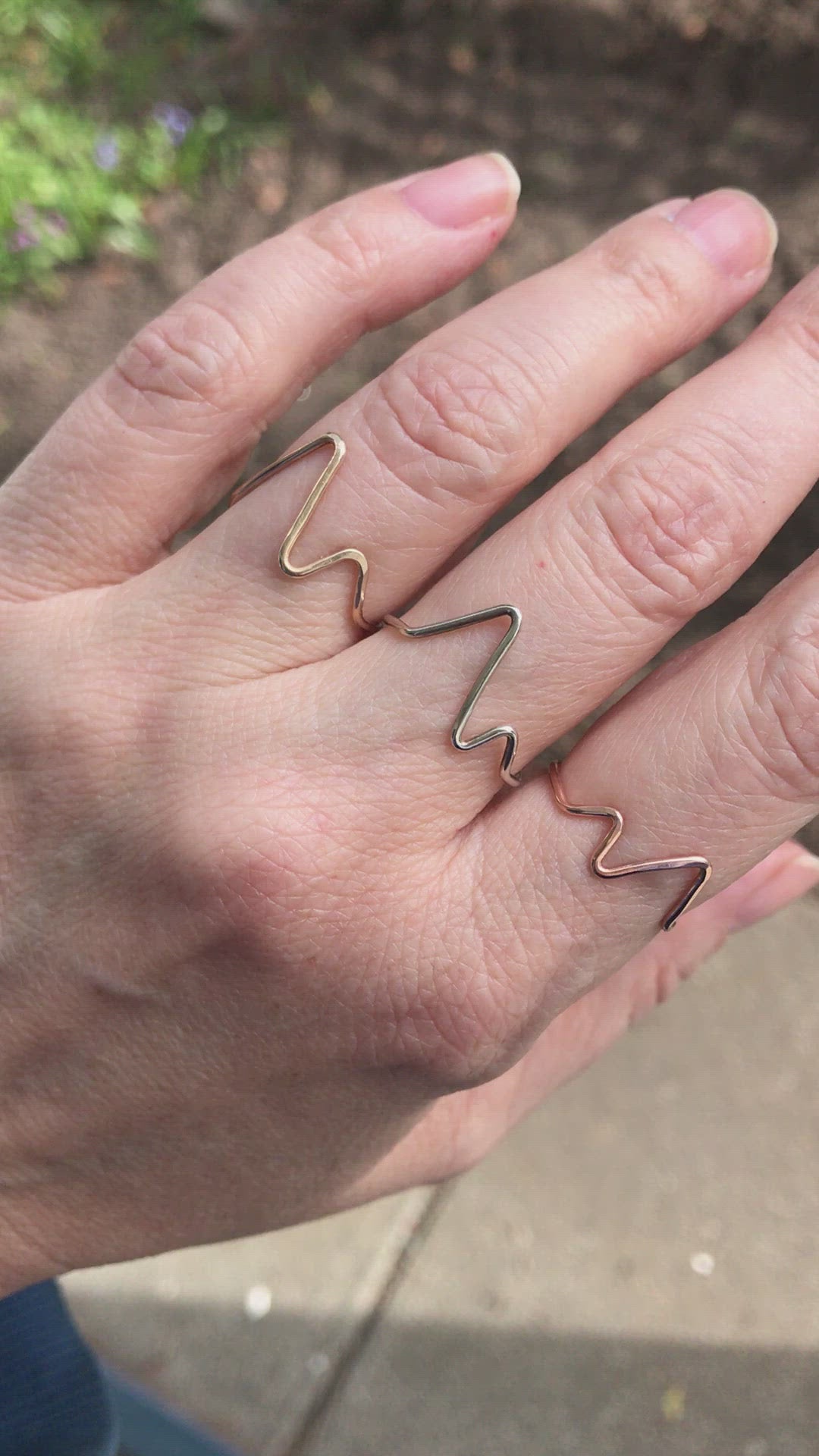 Mountain Stacker Ring