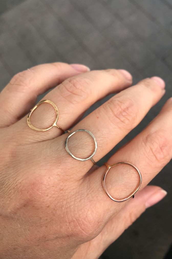 Coast Circle Ring freeshipping - Two Blooms & Co