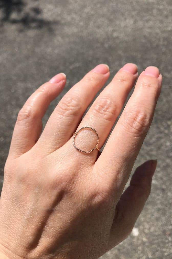 Fancy Circle Ring freeshipping - Two Blooms & Co