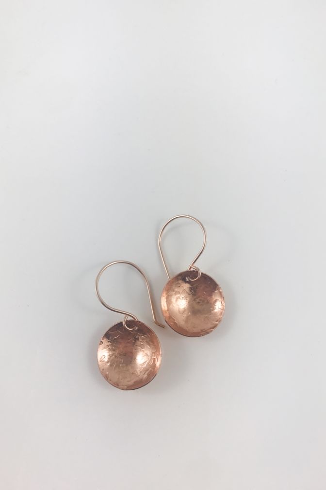 Copper Drift Earrings freeshipping - Two Blooms & Co
