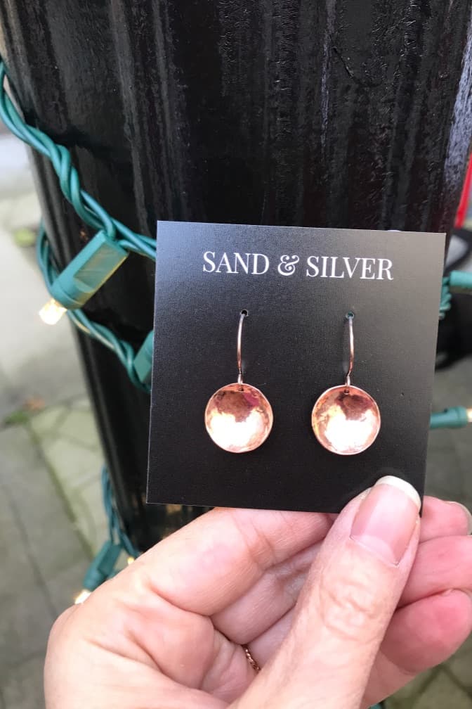 Copper Drift Earrings freeshipping - Two Blooms & Co