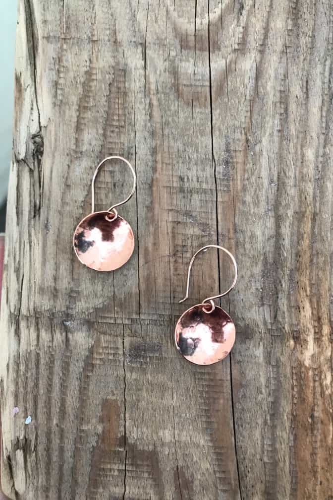 Copper Drift Earrings freeshipping - Two Blooms & Co