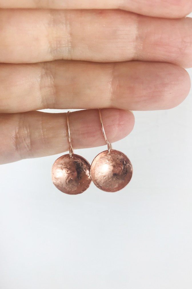 Copper Drift Earrings freeshipping - Two Blooms & Co