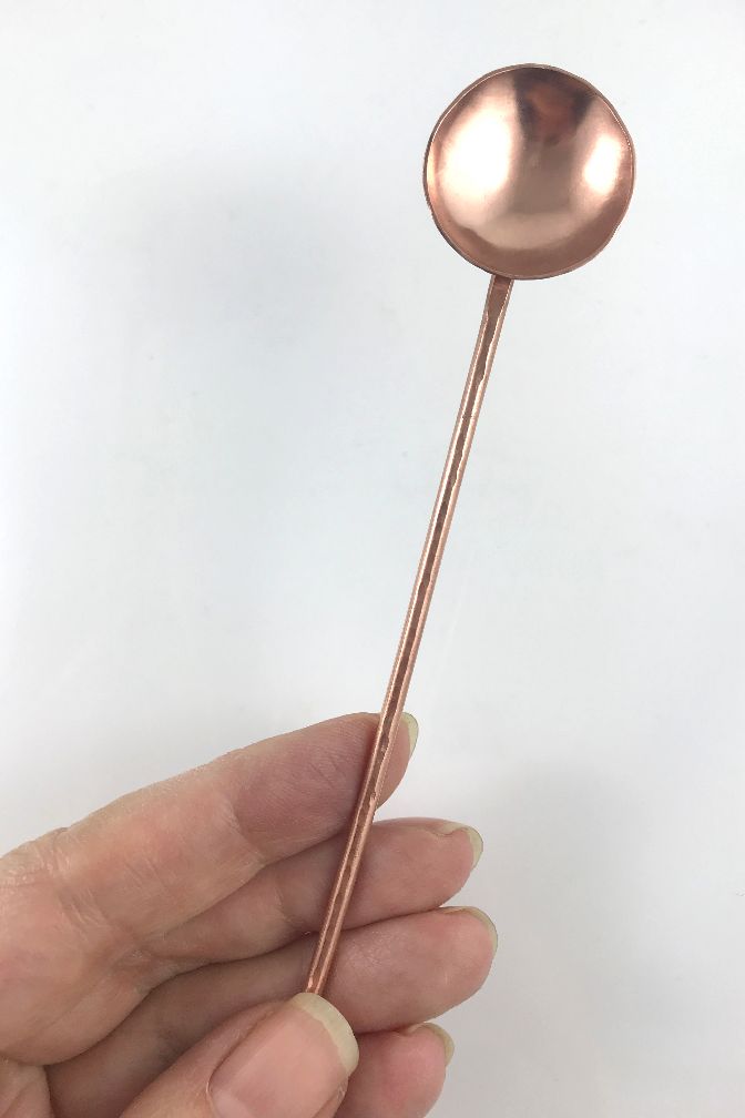 Salt Spoon wholesale coppper - Two Blooms & Co