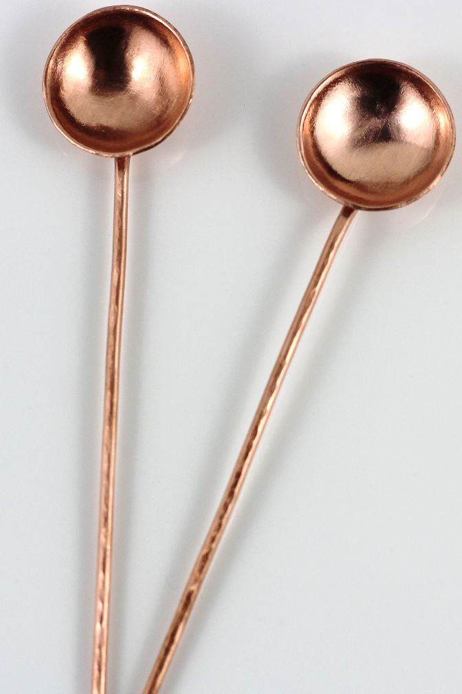 Salt Spoon wholesale coppper - Two Blooms & Co