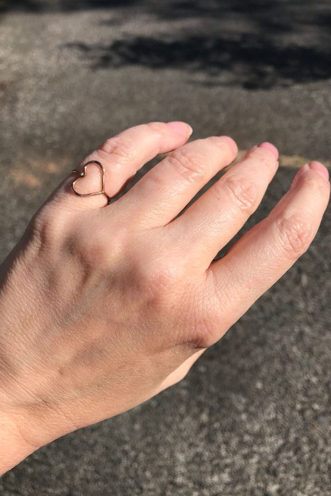 Heart Ring Wholesale freeshipping - Two Blooms & Co