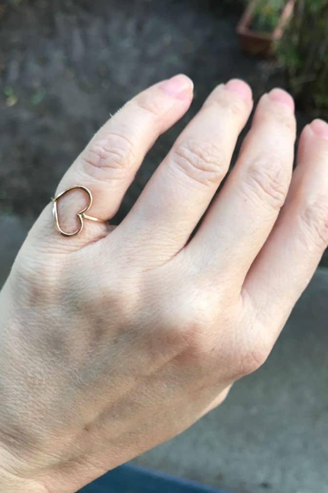 Heart Ring freeshipping - Two Blooms & Co