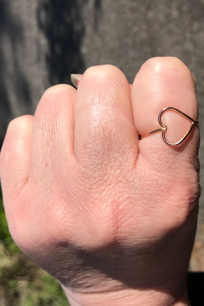 Heart Ring freeshipping - Two Blooms & Co