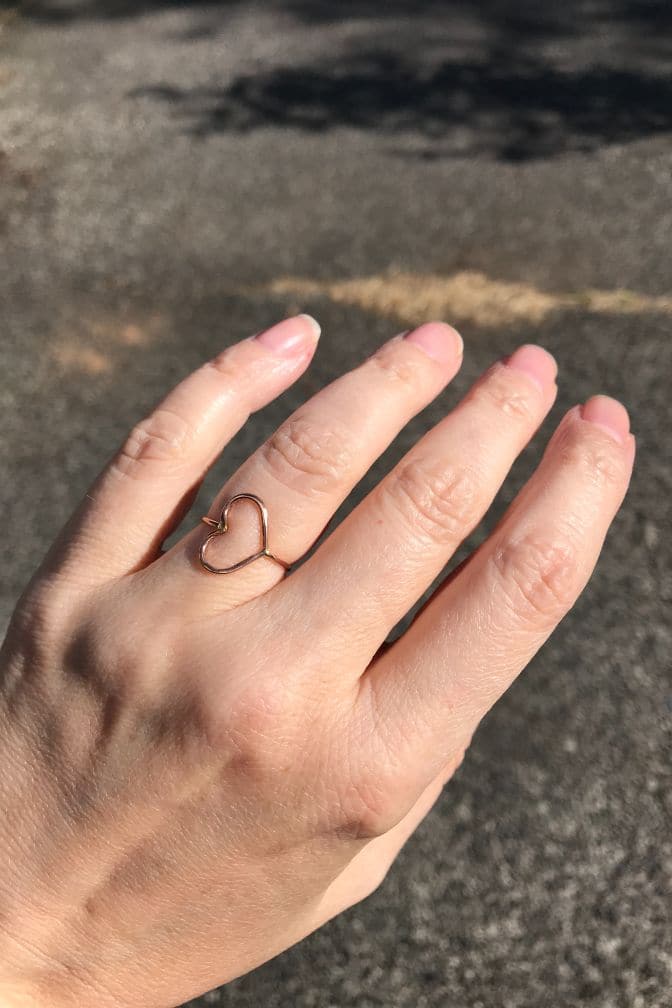Heart Ring Wholesale freeshipping - Two Blooms & Co