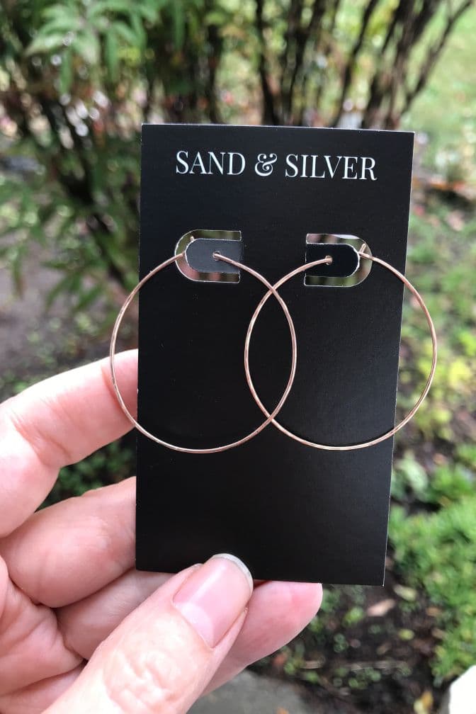 Hoop Earrings freeshipping - Two Blooms & Co