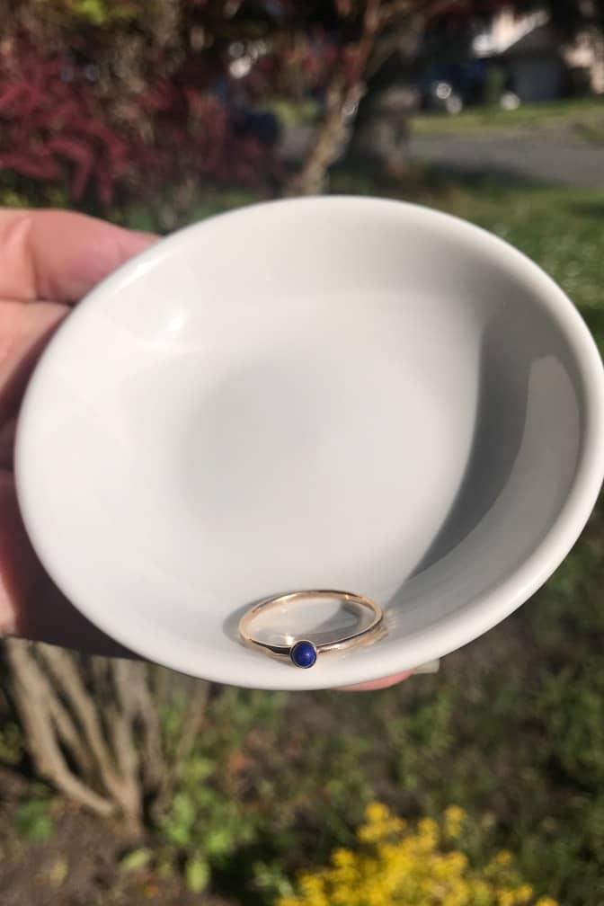 Lapis Lazuli Ring freeshipping - Two Blooms & Co