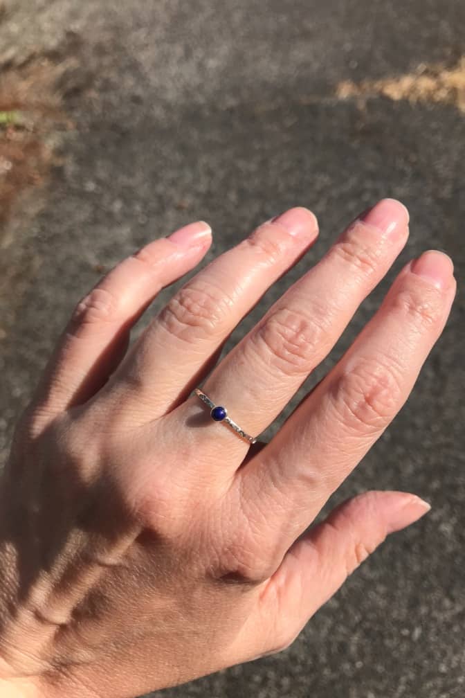 Lapis Lazuli Ring freeshipping - Two Blooms & Co