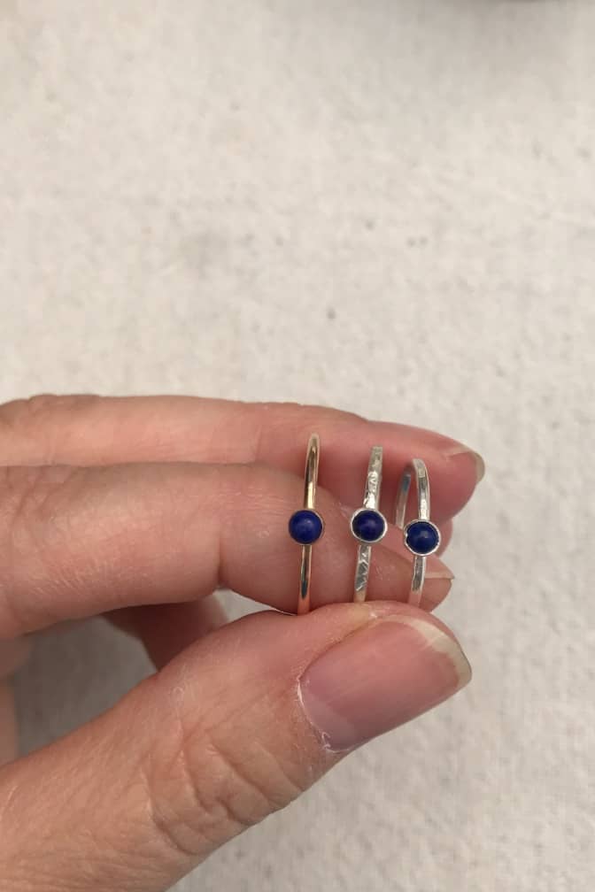 Lapis Lazuli Ring freeshipping - Two Blooms & Co
