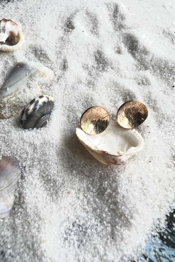 Gold Fill or Sterling Silver Stud Earrings