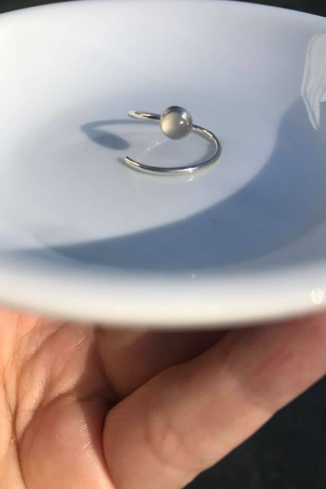 Moonstone Adjustable Ring