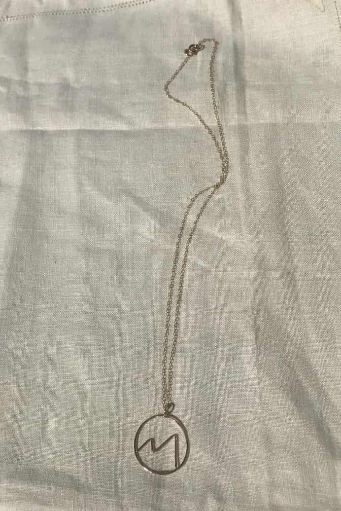 14k gold fill mountain necklace Victoria BC Canada