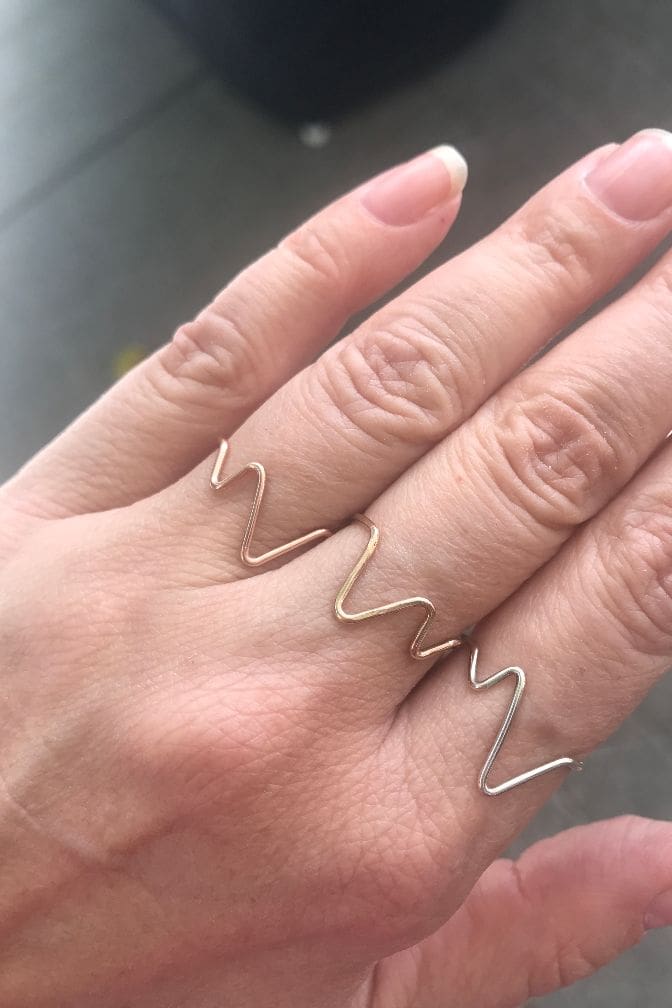 Mountain Stacker Ring freeshipping - Two Blooms & Co
