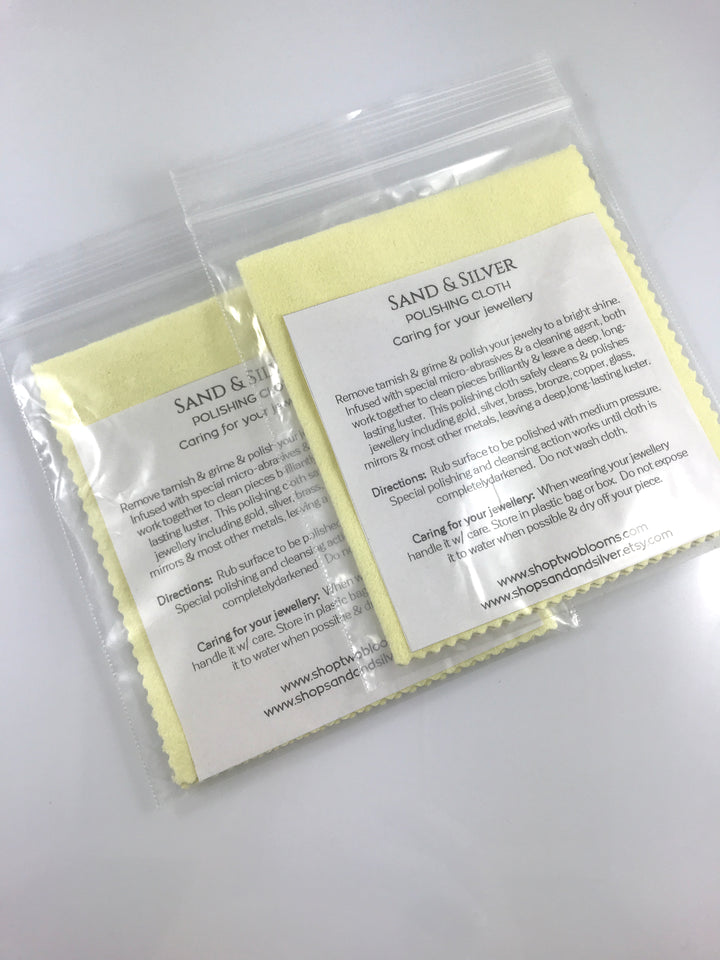 Polishing Cloth freeshipping - Two Blooms & Co