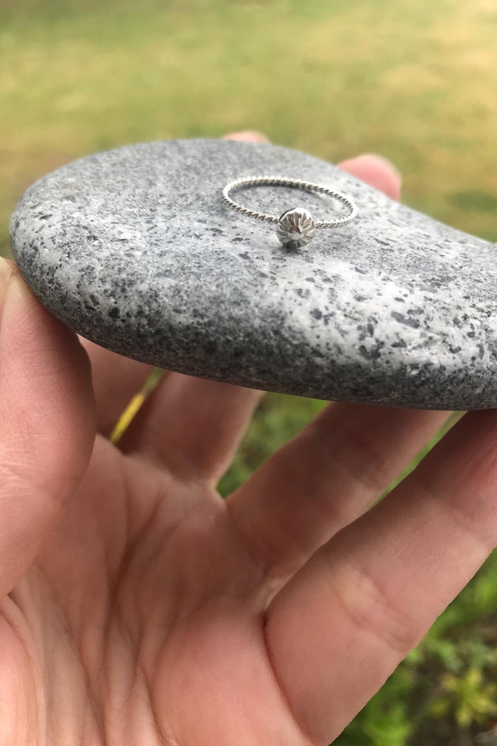 Stacking Ring Sea Urchin freeshipping - Two Blooms & Co