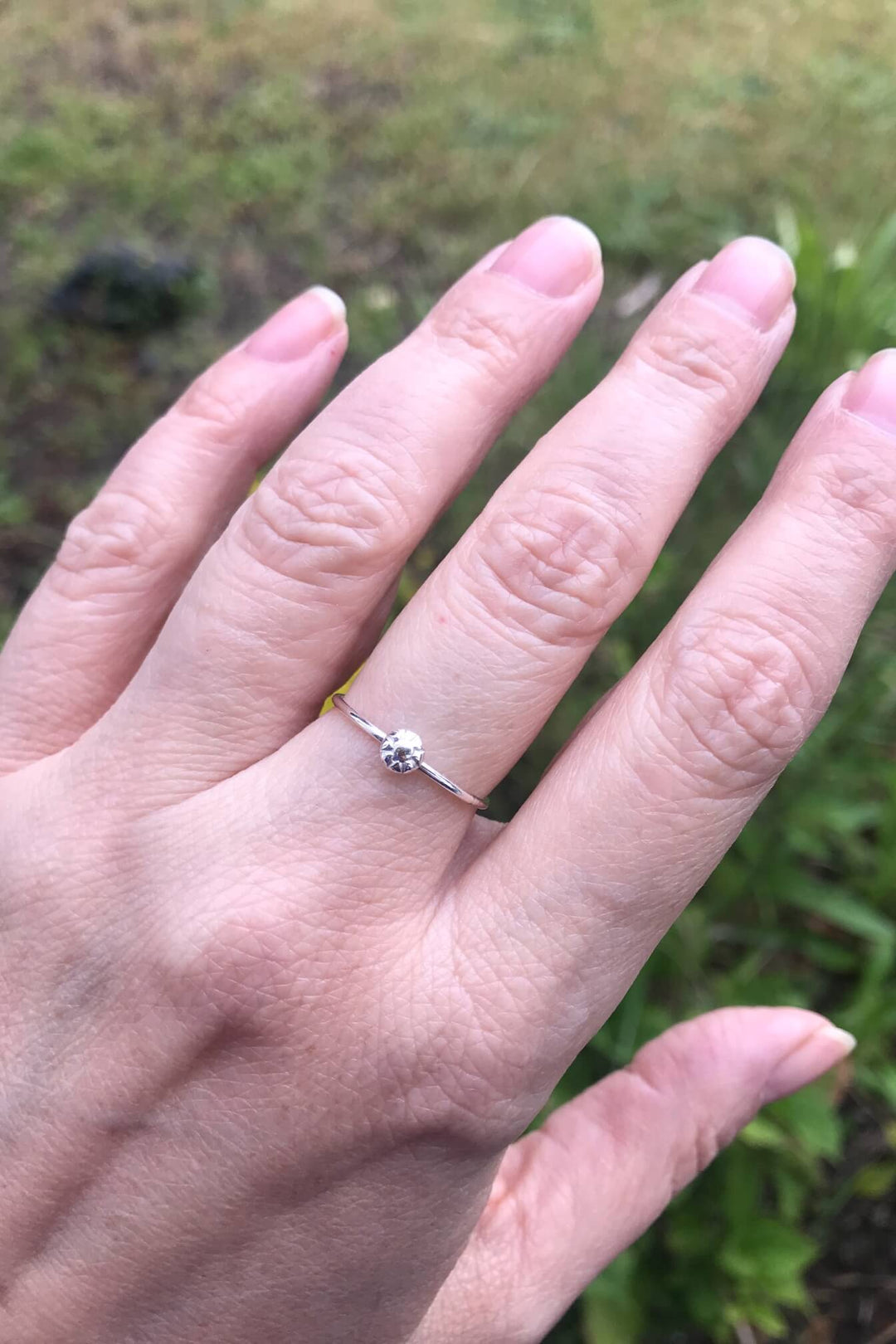 Stacking Ring Sea Urchin freeshipping - Two Blooms & Co