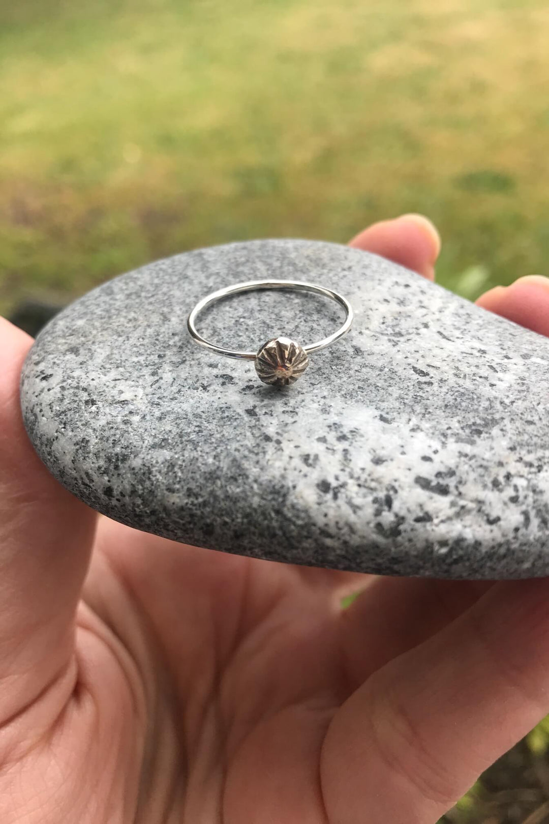 Stacking Ring Sea Urchin freeshipping - Two Blooms & Co