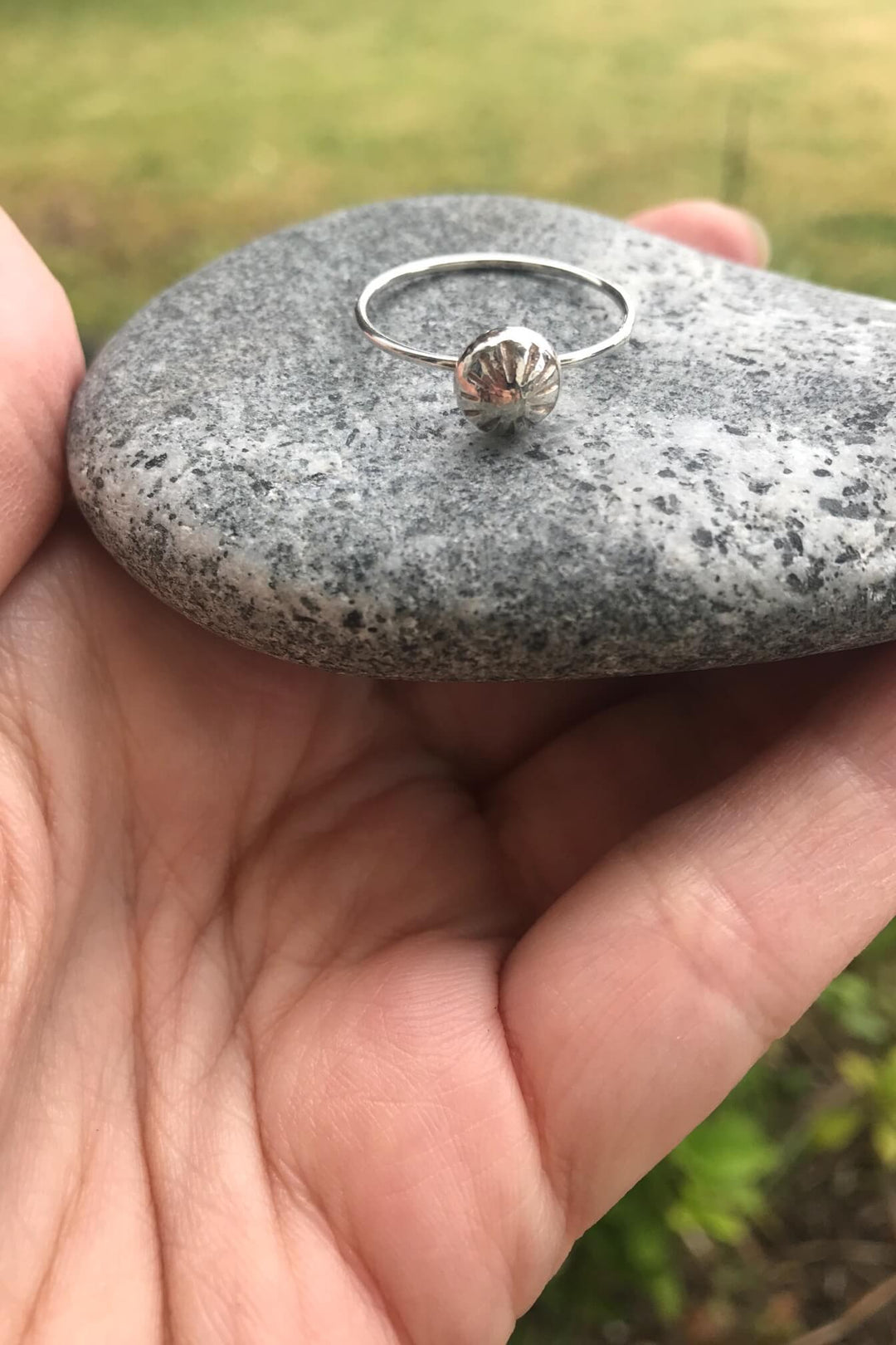 Stacking Ring Sea Urchin freeshipping - Two Blooms & Co