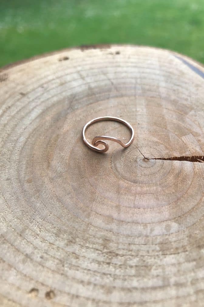 Ocean Wave Ring - Two Blooms & Co