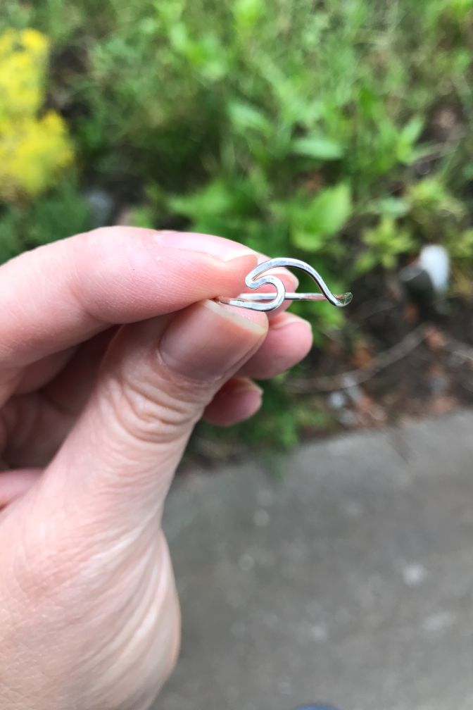 Ocean Wave Ring - Two Blooms & Co