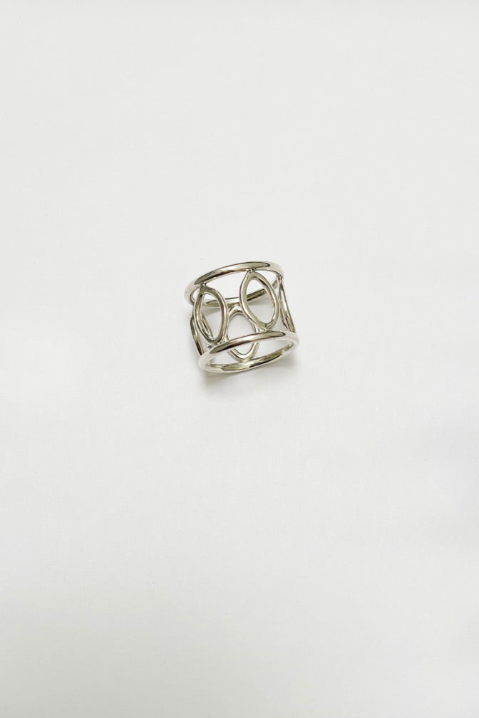 Custom marquise wedding  ring sterling silver Victoria BC Canada