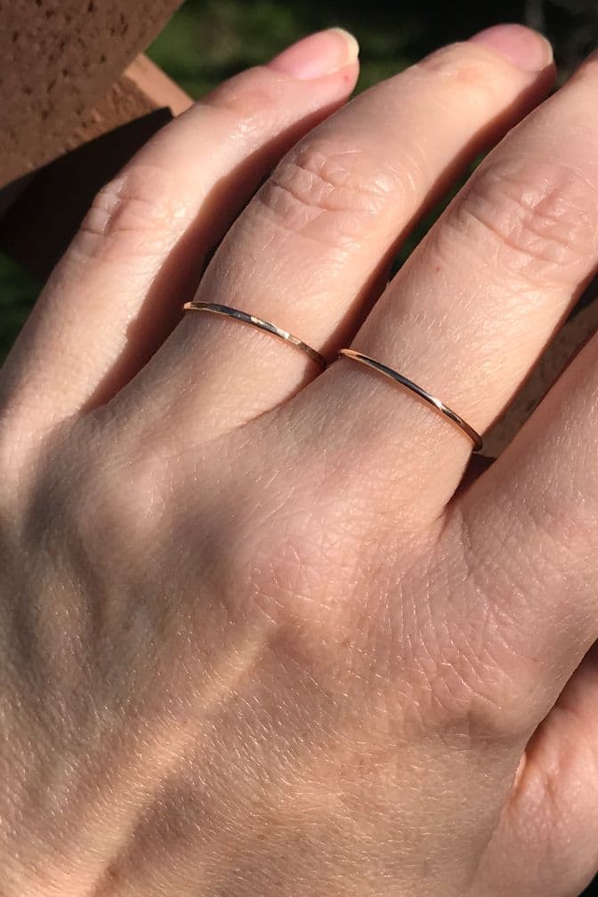 Stacking Ring freeshipping - Two Blooms & Co