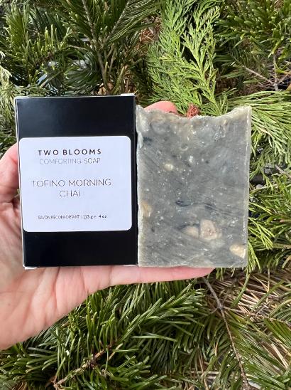 Best Vegan Bar Soap - Tofino Morning Chai with Coconut Milk