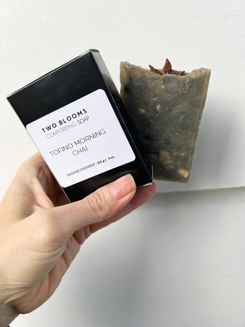 Best Vegan Bar Soap - Tofino Morning Chai with Coconut Milk