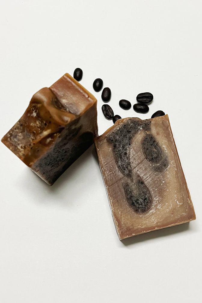 Tahitian Vanilla Soap Bar - with local exfoliating coffee grounds