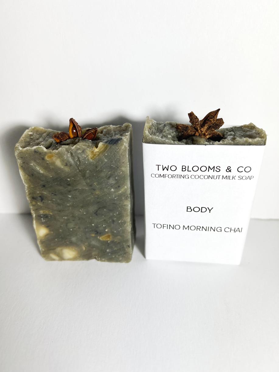 Best Vegan Bar Soap - Tofino Morning Chai with Coconut Milk