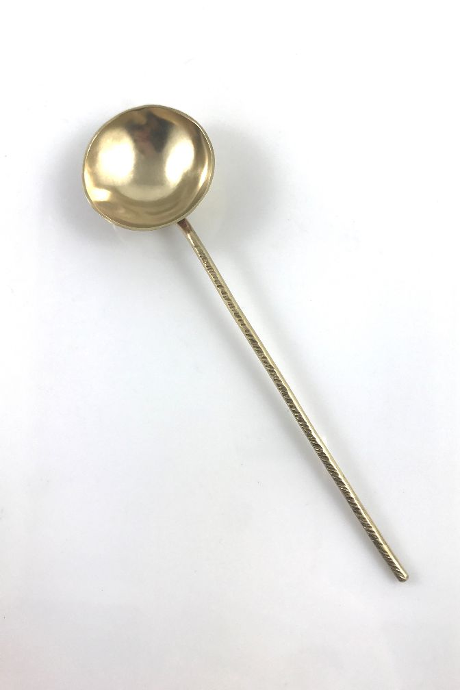 Coffee Spoons Brass - Two Blooms & Co