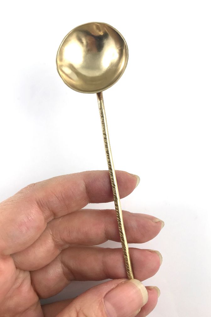 Coffee Spoons Brass - Two Blooms & Co