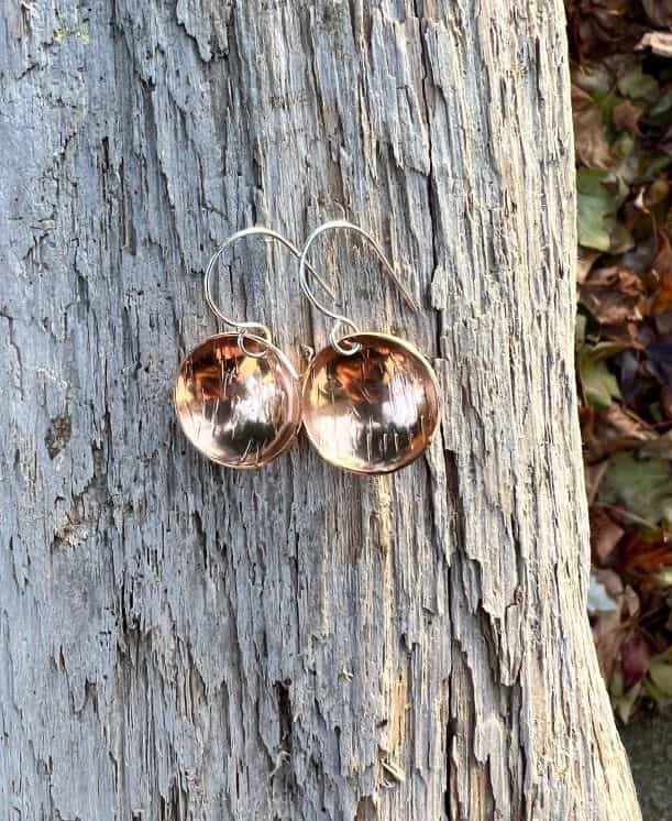 Bronze-drift-large-earrings-victoria-bc-canada-sand-silver-jewellery