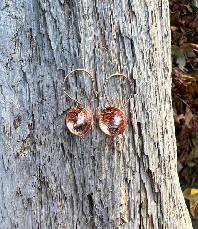 Copper-drift-small-earrings-victoria-bc-canada-sand-silver-jewellery