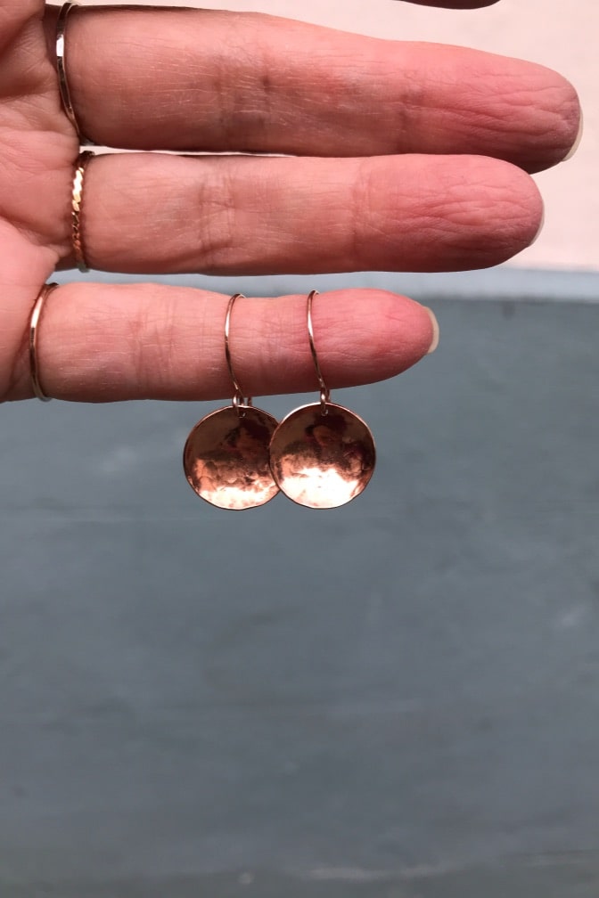 Copper Drift Earrings freeshipping - Two Blooms & Co