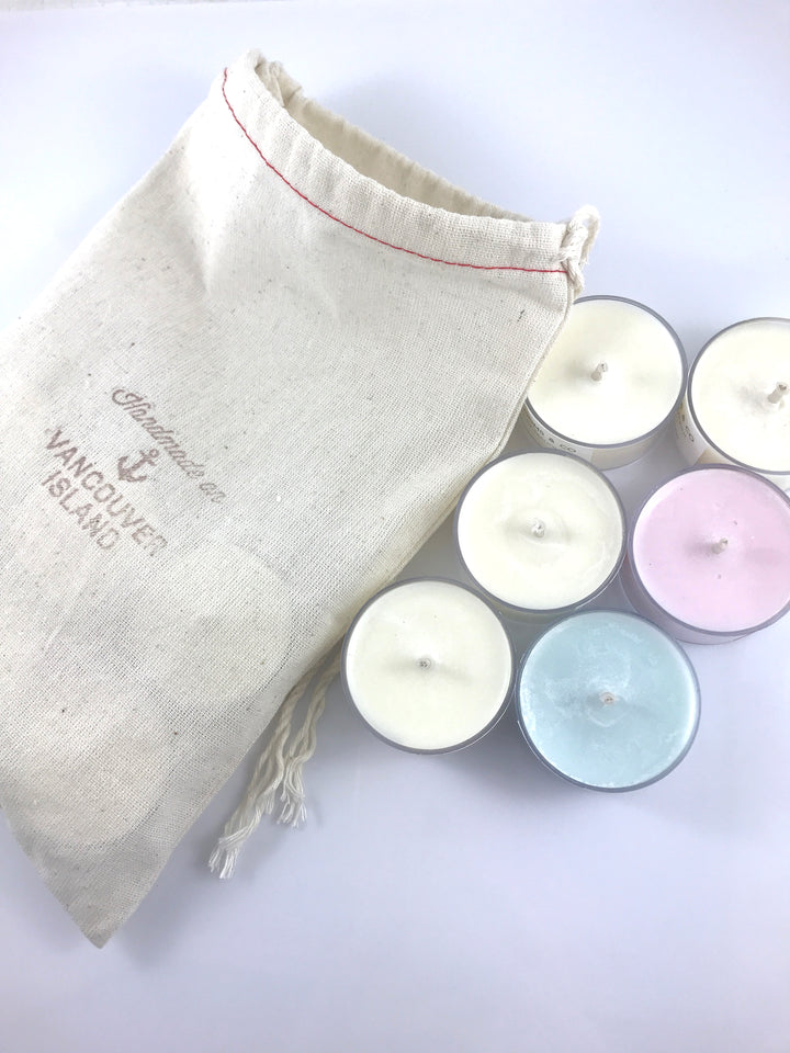 Twelve Tealight Samples freeshipping - Two Blooms & Co