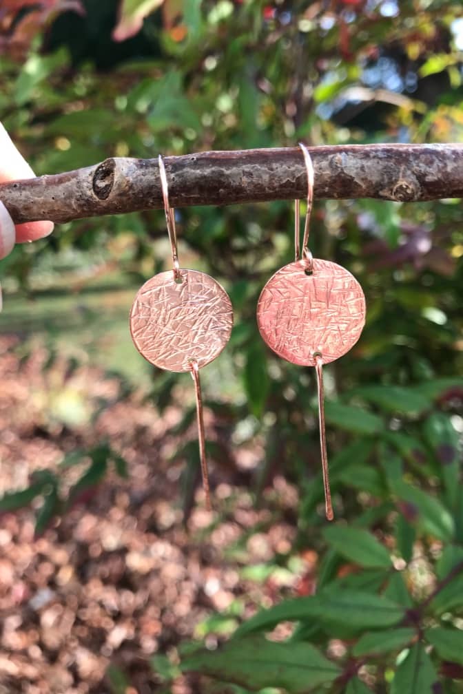 Orion disc earrings freeshipping - Two Blooms & Co